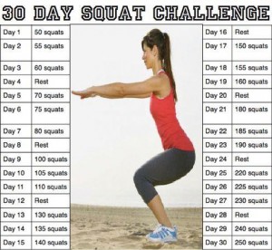 squats challange